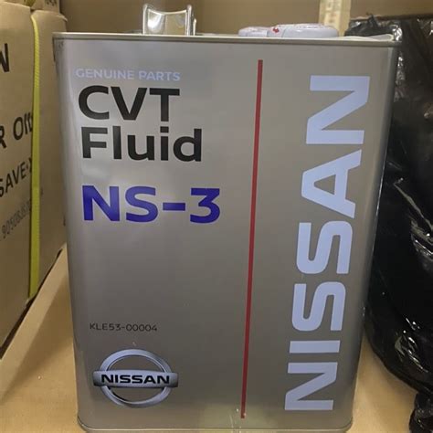 Nissan CVT Transmission Fluid NS3 NS-3 4L (Original) | Lazada