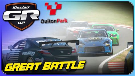 IRacing GR Cup Great Battle Oulton Park IRacing Road YouTube