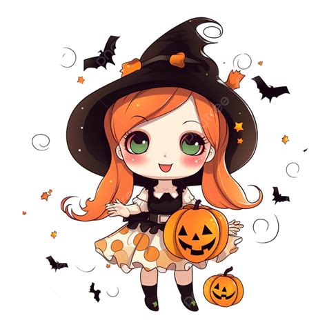 Cute Cartoon Witch