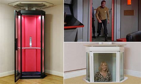 Beam Me Up Stairs Scotty Star Trek Style Home Lift Revealed Star