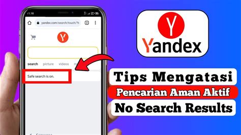 Cara Mengatasi Yandex Muncul Pencarian Aman Aktif Perbaiki Yandex