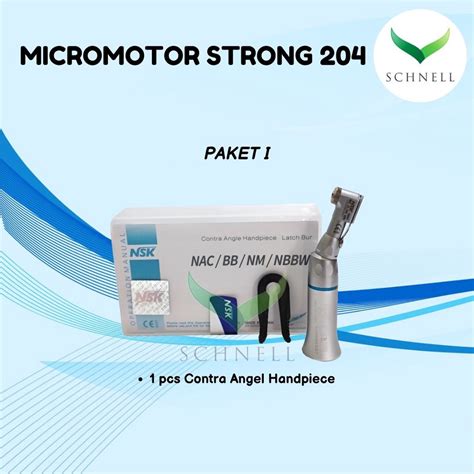 Jual Micromotor Mikromotor Strong Mahasiswa Lab Gigi Highspeed Lowspeed