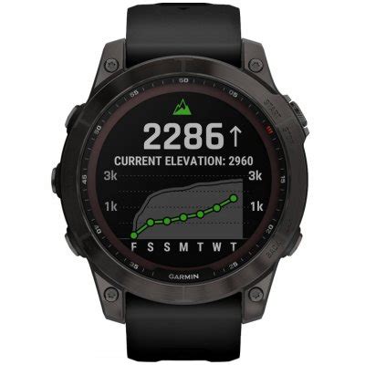 Garmin Fenix 6X PRO SOLAR Titanium Carbon Gray DLC 010 02157 21