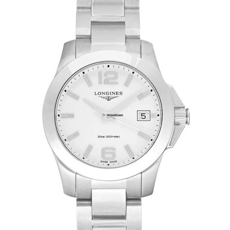 Longines Conquest L33774166 Conquest Quartz White Dial Ladies Watch