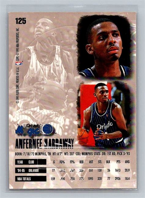 Fleer Ultra Gold Medallion Edition Anfernee Hardaway For