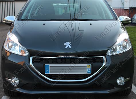 Pack Leds Veilleuses Et Feux De Jour Pour Peugeot Drl