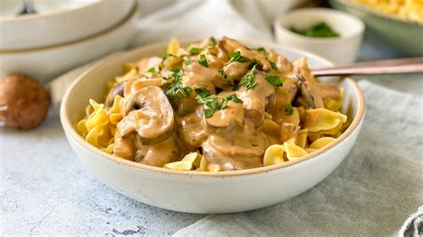 Vegetarian Mushroom Stroganoff Recipe