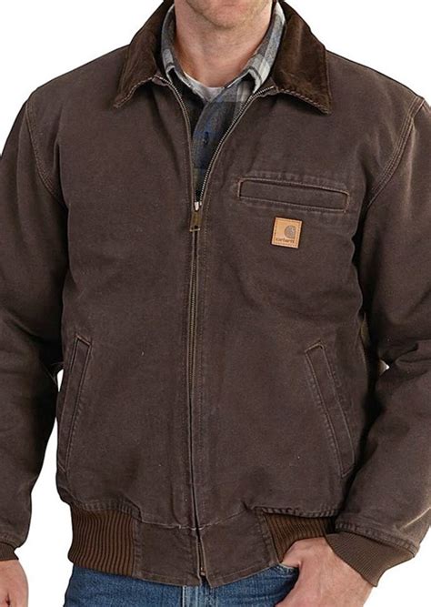 Carhartt Carhartt Bankston Sandstone Duck Jacket For Men Outerwear