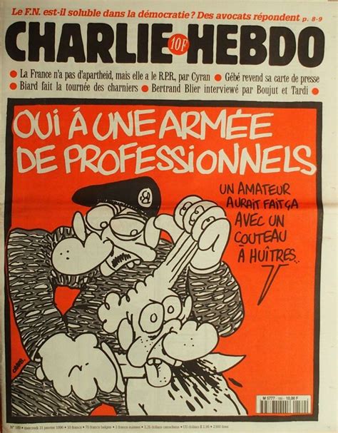 Charlie Hebdo Janvier Couverture Charb Carte De