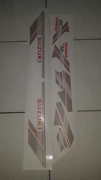 Jual Striping Sticker Suzuki Rc 100 Sprinter Copy Original Di Lapak NOS