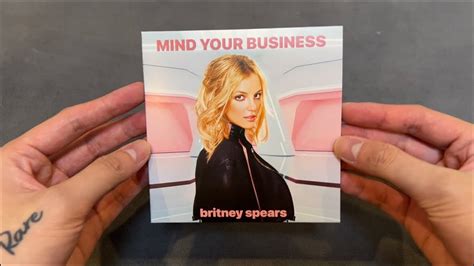 [unboxing] Britney Spears Mind Your Business Ai Solo Version Cd