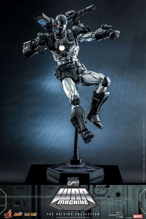 Action Figure Máquina de Combate War Machine Homem De Ferro Marvel