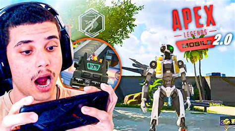 PRIMEIRA VEZ No NOVO APEX LEGENDS MOBILE 2 0 HIGH ENERGY HEROES