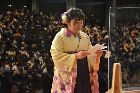 令和4年度愛媛大学学位記授与式を挙行しました【3月24日（金）】 愛媛大学