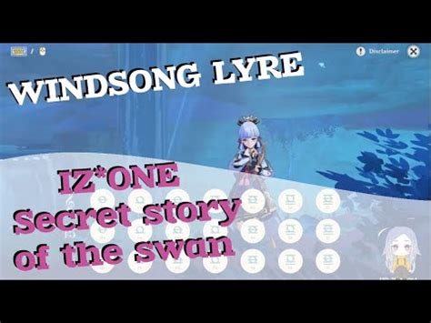 How I Play The Genshin Windsong Lyre IZ ONE Secret Story Of The