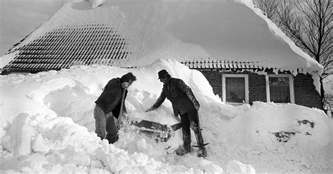 Jahrhundertwinter Als Der Norden Vor Jahren Im Schnee Versank