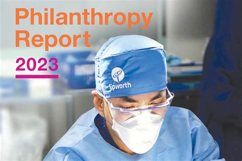 New EMF Philanthropy Report Now Available Epworth Medical Foundation