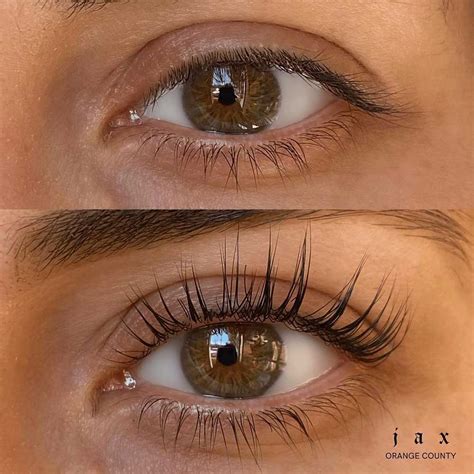 Eyelash Perm And Tint Before And After