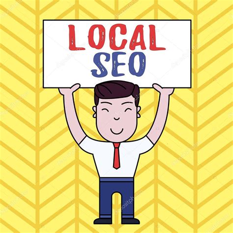 Signo De Texto Que Muestra Local Seo Foto Conceptual Esta Es Una