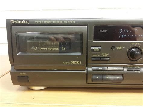 Technics RS TR373 Stereo Double Cassette Deck 1994 Tumblr Pics