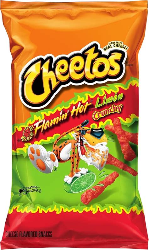 Köp Cheetos Flamin Hot Limon g hos Coopers Candy