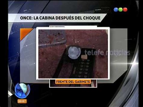 Accidente En El Sarmiento Detalles De La Cabina Telefe Noticias YouTube