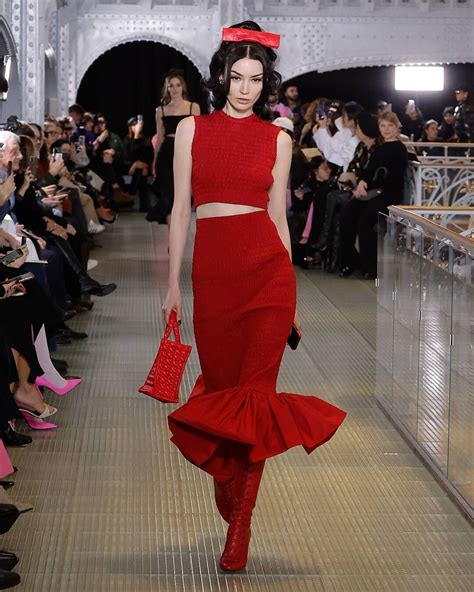 Paris France Fashion Week 2024 Olympics Genia Jordain
