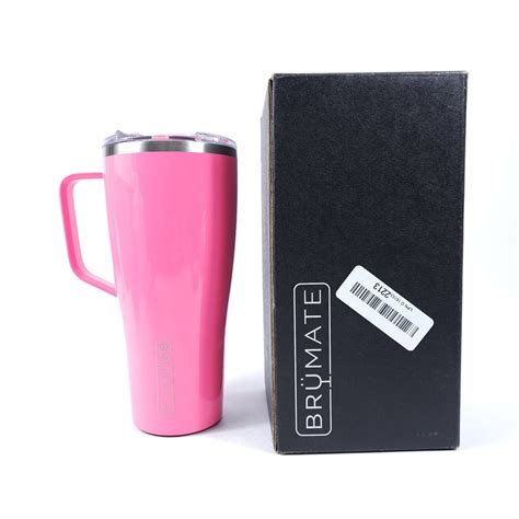 Brümate® Brumate Toddy Xl 32oz Insulated Neon Pink Mug Dwtd32npk Ebay