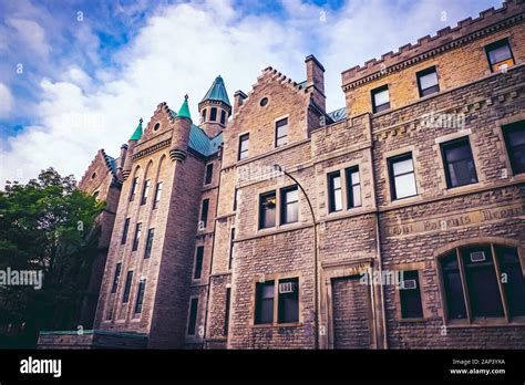 Street of Magil University, Montreal, Canada Stock Photo - Alamy