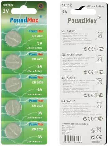 Poundmax Cr Lithium Batterien V St Ck Amazon De