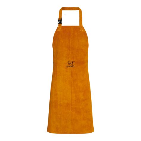 Gold Leather Welders Apron Mhs International