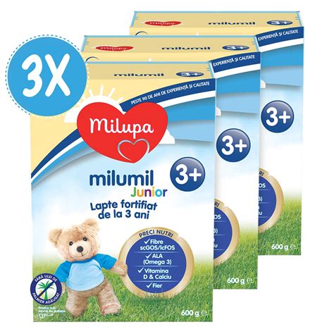 Pachet X Lapte Formula De Continuare Milupa Milumil G De La