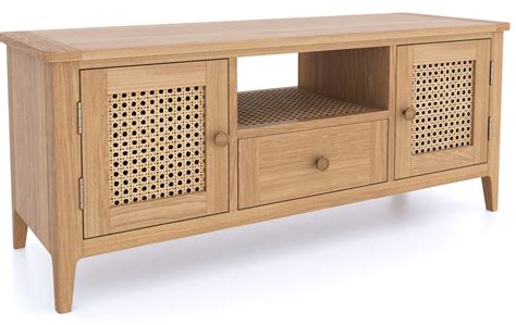 Halmstad Oak Wide TV Unit Casamo Love Your Home