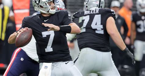 Initial Thoughts On Raiders Starting Quarterback Brian Hoyer At Chicago