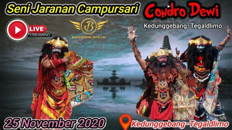 Jaranan Campursari CONDRO DEWI Kedunggebang Live Streaming Di