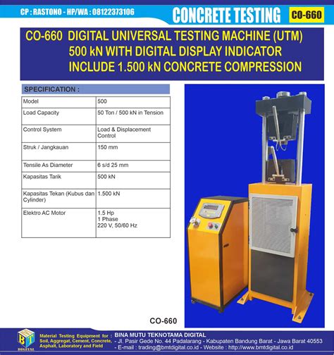 CO 650 MINI UTM UNIVERSAL TESTING MACHINE