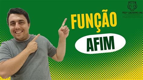 Fun O Afim Prof Guilherme Lima Youtube