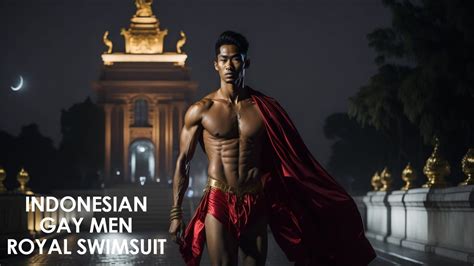 Indonesian Gay Men Royal Swimsuite Atterie Youtube