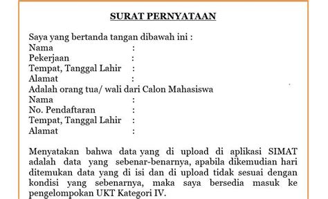 Cara Membuat Surat Pernyataan IMAGESEE