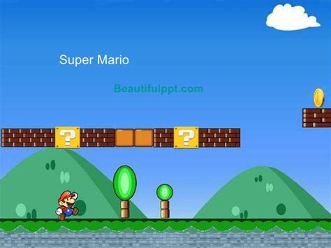 Powerpoint Template Super Mario