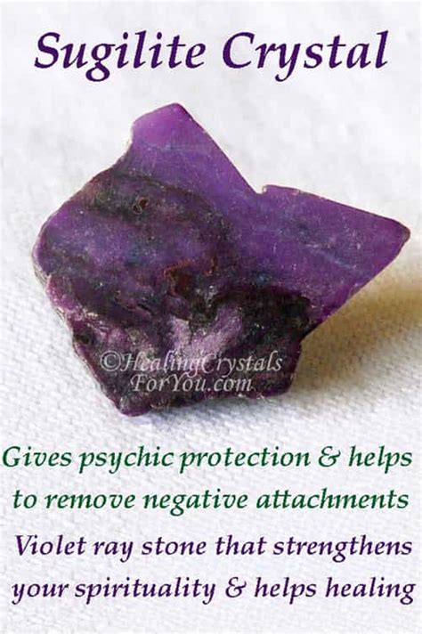 Sugilite (Luvulite) Is The Premier Love Stone, Relieves Pain