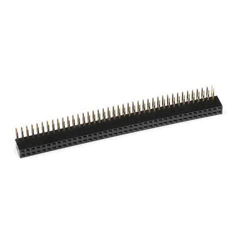 2x40 Pin 2 54mm Pitch Female Berg Strip Right Angle