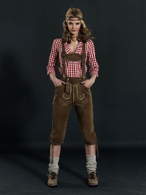 The Bavarian Leather Pants Yes Women Wear Too Oktoberfest Outfit