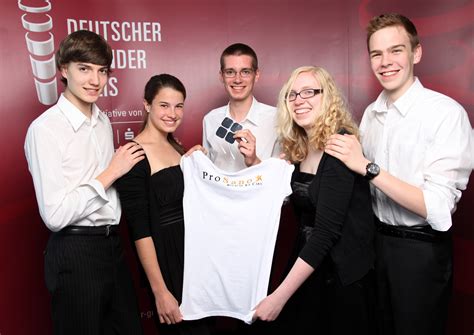 Team Pro Sano Deutscher Gründerpreis für Schüler innen