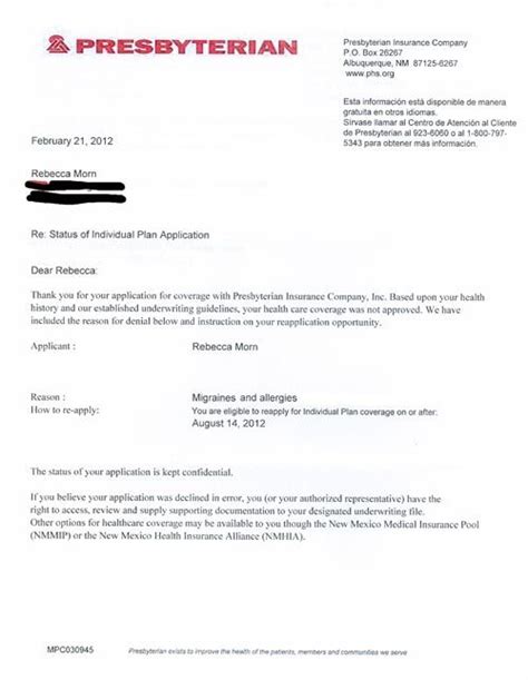 Letter Of Creditable Coverage Template