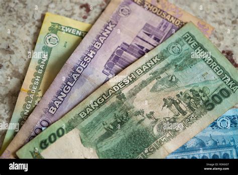 Bangladesh Bengal Currency The Taka Stock Photo Alamy