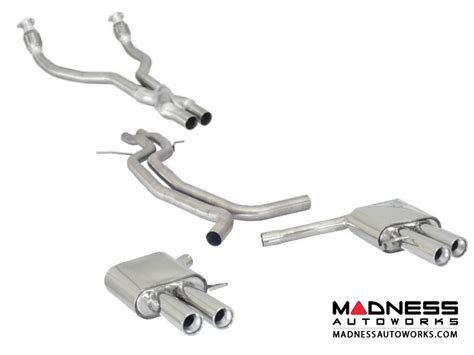 Audi S5 2008 2012 Performance Exhaust By Ragazzon Evo Line Dual Exit Quad Tip Madness