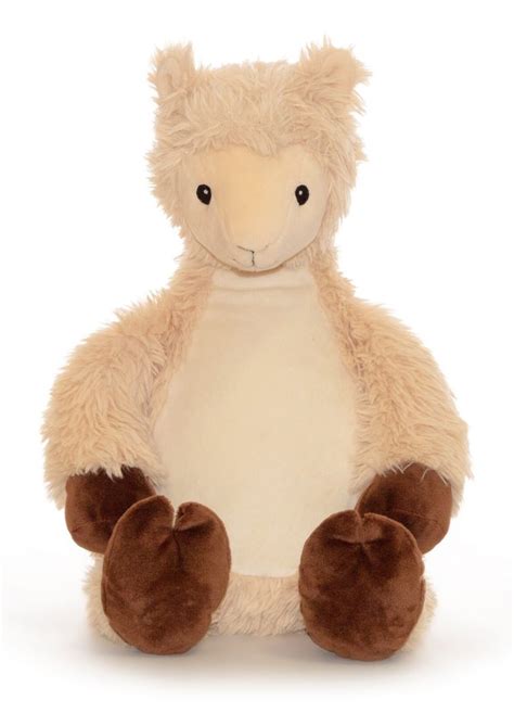 Llama Personalised Teddy Bear Soft Toy Wow Teddy