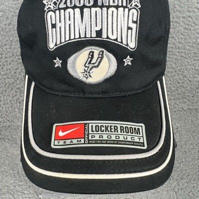 vintage  nike locker room san antonio spurs championship hat nwt