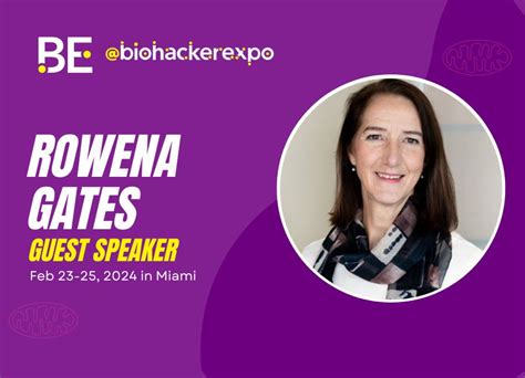 Rowena Gates Biohacker Expo